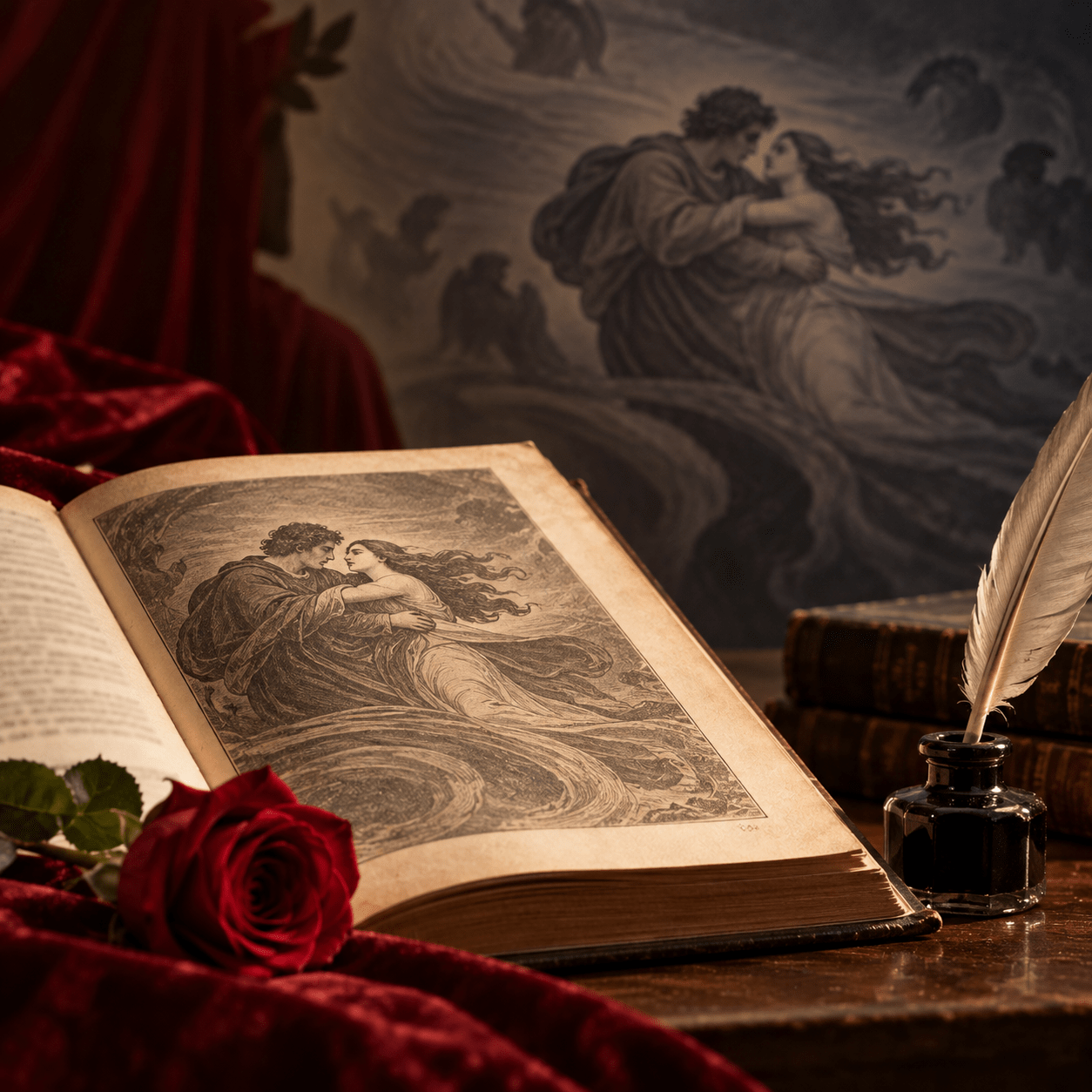 Il canto V della Divina Commedia: Paolo e Francesca: l'Amore